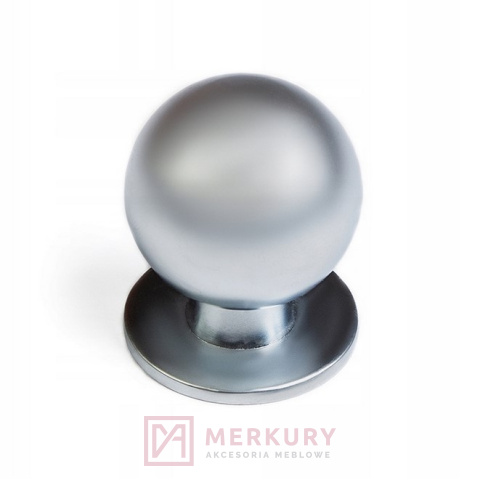 Gałka meblowa DG32 aluminium mat MERKURY Akcesoria Meblowe Gałka meblowa DG32 aluminium mat MERKURY Akcesoria Meblowe
