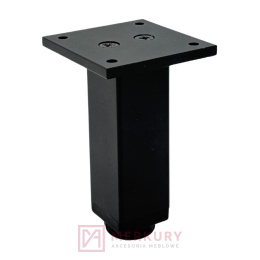 Nóżka meblowa regulowana LG-010 czarny mat H-60mm MERKURY Akcesoria Meblowe