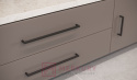 Uchwyt meblowy NYXA czarny mat 320mm MERKURY Akcesoria Meblowe