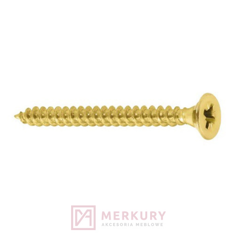 Wkręt hartowany z łbem stożkowym 4,5x16mm KDH 5kg MERKURY Akcesoria Meblowe