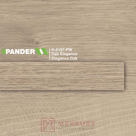 Obrzeże meblowe ABS 22mm, dąb elegance K-0107-PW Spander Obrzeże meblowe ABS 22mm, dąb elegance K-0107-PW Spander