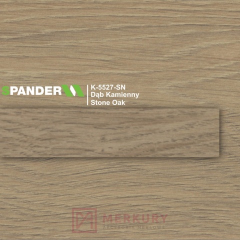 Obrzeże meblowe ABS 22mm, dąb kamienny K-5527-SN Spander