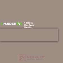 Obrzeże meblowe ABS 22mm, glina szara K-0096-SU Spander