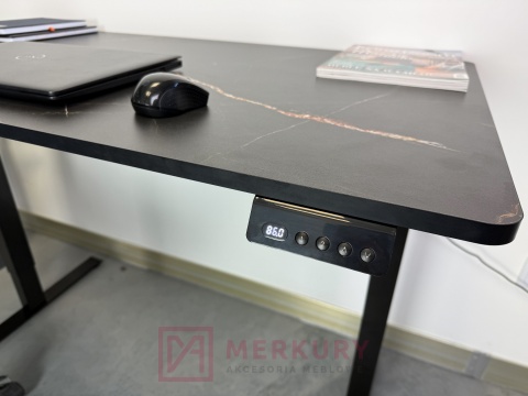 Stelaż biurka regulowany elektrycznie H=69,5-117,5cm biały MERKURY Akcesoria Meblowe Stelaż biurka regulowany elektrycznie H=69,5-117,5cm biały MERKURY Akcesoria Meblowe