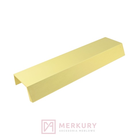Uchwyt krawędziowy UA09 złoty mat 480/500mm MERKURY Akcesoria Meblowe