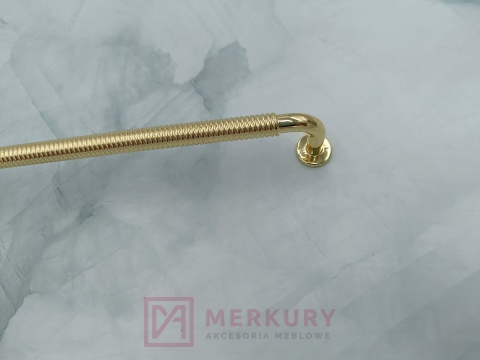 Uchwyt meblowy HARRY, złoty połysk, 128mm