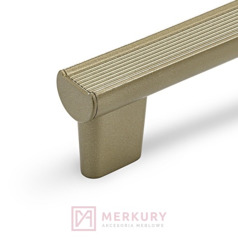 Uchwyt meblowy RIVA 15252Z1600M.V5 złoty mat 160/177mm MERKURY Akcesoria Meblowe