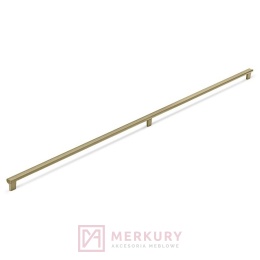 Uchwyt meblowy RIVA 16252A12000.V5 złoty mat  1200mm MERKURY Akcesoria Meblowe