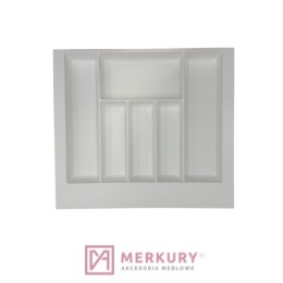 Wkład szufladowy MAX TE36.0121.05.013 do szafki 60cm biały 490-550x490mm MERKURY Akcesoria Meblowe