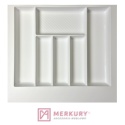Wkład szufladowy MAX TE36.0121.05.013 do szafki 60cm biały 490-550x490mm MERKURY Akcesoria Meblowe