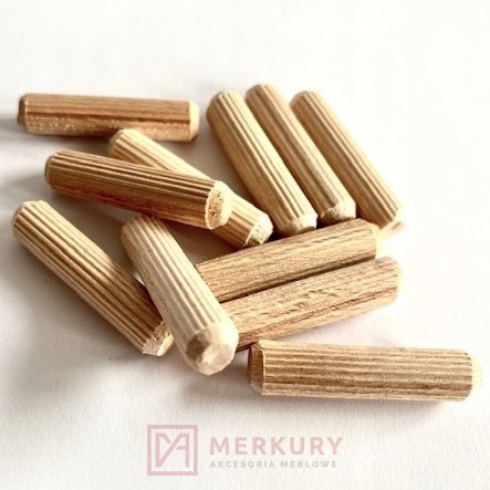 Kołek meblowy drewniany 8mm 35mm 50szt MERKURY Akcesoria Meblowe Kołek meblowy drewniany 8mm 35mm 50szt MERKURY Akcesoria Meblowe