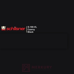 Obrzeże meblowe ABS 43mm, czarny S-190-VL Spander