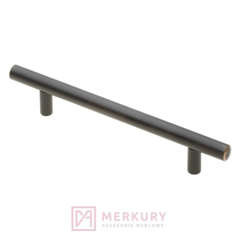 Uchwyt meblowy relingowy RS antyczna miedź, 128/188mm