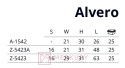 Wieszak meblowy ALVERO Z-5423A MERKURY Akcesoria Meblowe Mariusz Adamczyk