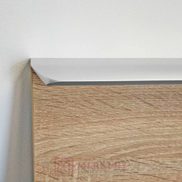 UA02 Uchwyt krawędziowy, aluminium mat, sklep internetowy MERKURY Akcesoria Melowe Mariusz Adamczyk