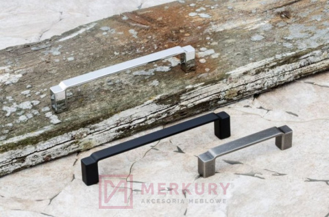 C-5286 Uchwyt meblowy AMARO, P61 czarny mat, NOMET, sklep internetowy MERKURY Akcesoria Meblowe Mariusz Adamczyk