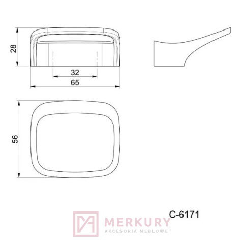 C-6171 Uchwyt meblowy LAGO, G2 chrom połysk, NOMET, sklep internetowy MERKURY Akcesoria Meblowe Mariusz Adamczyk C-6171 Uchwyt meblowy LAGO, G2 chrom połysk, NOMET, sklep internetowy MERKURY Akcesoria Meblowe Mariusz Adamczyk