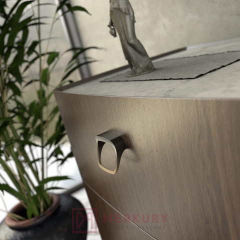 C-6171 Uchwyt meblowy LAGO, G74 stary mosiądz szczotkowany, NOMET, sklep internetowy MERKURY Akcesoria Meblowe Mariusz Adamczyk