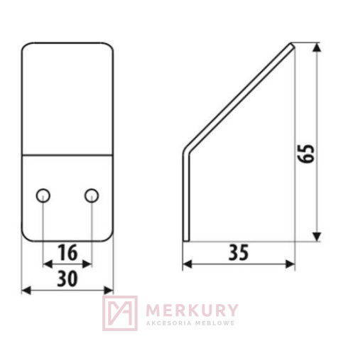 WS04 Wieszak meblowy, L36 czarny mat, GAMET, sklep internetowy MERKURY Akcesoria Meblowe Mariusz Adamczyk WS04 Wieszak meblowy, L36 czarny mat, GAMET, sklep internetowy MERKURY Akcesoria Meblowe Mariusz Adamczyk