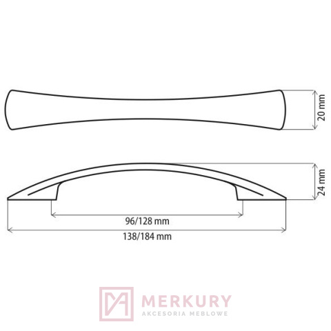 DN90 Uchwyt meblowy, stal szczotkowana inox, DC, sklep internetowy MERKURY Akcesoria Meblowe Mariusz Adamczyk DN90 Uchwyt meblowy, stal szczotkowana inox, DC, sklep internetowy MERKURY Akcesoria Meblowe Mariusz Adamczyk