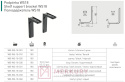 Podpórka półki WS18, wspornik, kątownik, kalwados, GTV, sklep internetowy MERKURY Akcesoria Meblowe Mariusz Adamczyk