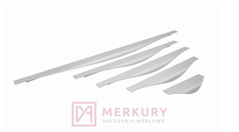 Uchwyt krawędziowy MONTANA, aluminium mat, L-796mm Uchwyt krawędziowy MONTANA, aluminium mat, L-796mm