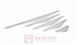 Uchwyt krawędziowy MONTANA, aluminium mat, L896mm