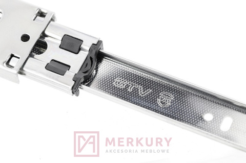 Prowadnica kulkowa H45 PRO, 350mm, GTV, sklep internetowy MERKURY Akcesoria Meblowe Mariusz Adamczyk Prowadnica kulkowa H45 PRO, 350mm, GTV, sklep internetowy MERKURY Akcesoria Meblowe Mariusz Adamczyk
